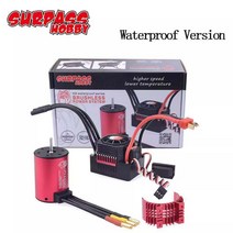 SURPASS HOBBY Wltoys 144001 124019 104001 RC 자동차 3650 3660 F540 3600KV 5200KV 3930KV 4370KV 브러시리스 모터, [17] 80A