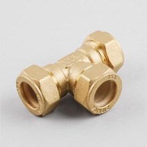 수도부속 주름관삼방티 신주 15A 배관용조인트 수도설비 설비용품 수도관 수도관밸브 수도연결구 연결 공구, 1개