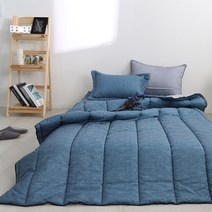 꿀팡 차렵 간절기 항균 알러지케어 이불 세트/단품 퀸/싱글