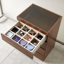 디오 드레스룸 600 아일랜드 서랍장 SGF042C, 오크브라운