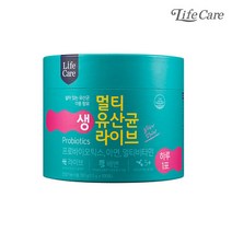 Lifecare 라이프케어 하루 1포 멀티 생유산균라이브 1박스 x 100포 모유유래유산균장건강 YE