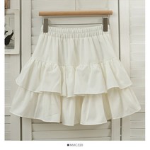 프릴스커트 여성 체크 봄 레이스 여자 미니