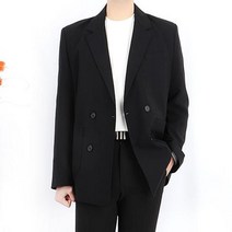 산토그리얼 봄 오버핏 더블 블레이져 자켓