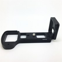 소니 A6500 ILCE6500 Arca 스위스 삼각대 용 l자형 수직 촬영 퀵 릴리스 플레이트 브래킷 핸드 그립 홀더