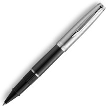 Waterman Embleme Rollerball Pen Black Ct New In Box Made France 136535