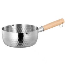 스테인리스 스틸 일본식 편수냄비 편수이유식 18cm 22cm
