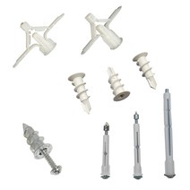 대용량 석고보드 앙카(동공앙카 플라스틱 앙카 자천공 토우앙카), 01.동공앙카(17mm/100개)