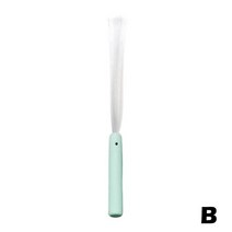 Led 조명 광섬유 지팡이 글로우 스틱 생일 레이브 콘서트 필러 파티 배터리 X5j2 포함 1 개, 02 Green