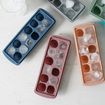 파스텔 실리콘 캡슐 아이스몰드 12구(2p)- 6color, 다크그린