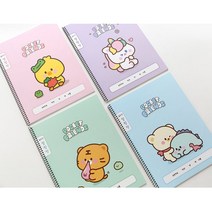 1500 쪼꼬미 친구들 알림장 노트 4종 골고루 1세트