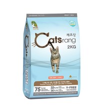 에스씨 코리아 NEW 캣츠랑 어덜트 2kg 애견 간식 사료 단미사료 개껌 용품, 단품