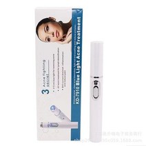 레이저 미용기기여드름 주름 제거 레이저 펜 피부 반점 제거 정맥류 거미 정맥 지우개 치료 휴대용 의료 블루 라이트 테라피, 1개