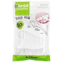 우일 덴탈 일회용치실 50P (8311) 구취예방 치석제거, 20개