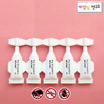 강아지 고양이 외부기생충 심장사상충 원인 예방 5매입 모기 진드기 해충 퇴치제 스팟온+가성심연구소 물티슈+정품 스티커 동봉, 5매, 1ml