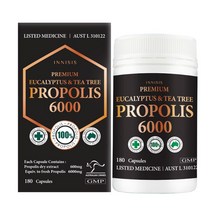 SINICARE INNISIS PROPOLIS 시니케어 이니시스 호주 유칼립투스 티트리 프로폴리스 6000mg 180캡슐, 1개