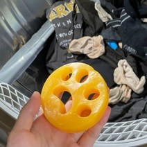 미니 세탁기먼지제거 옷먼지 고양이털제거기 실리콘볼