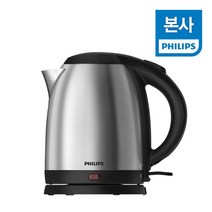 PHILIPS 필립스 데일리 컬렉션 무선 주전자 1.5L 스테인리스 스틸 HD9306/03, 없음