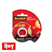 3M 스카치 다용도 테이프 디스펜서 522D 12mm x 20m 5개