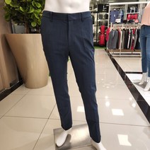 [임페리얼] 이월 상품마감 세일~~ 29900원 봄 가을 간절기 때 입기좋은 양옆 허리밴딩 멜란지 조직 팬츠 ITZ7102 인천논현, 86, 카키