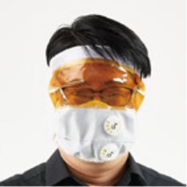 화재 비상탈출 뱡연 습식마스크 1개 소방점검 공장 학교 공공기관 숨수건