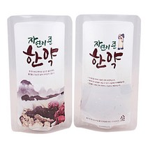 스탠딩파우치 한약파우치 100매 자연이준한약파우치