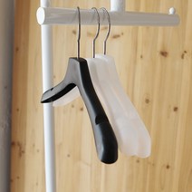 코코디피 20개묶음 플라스틱 아동 어린이 옷걸이 로고인쇄 의류 매장용 옷가게 대량구매 h3, 검정색