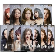 미쟝센 헬로버블 염색약 /헤어컬러/거품염색/핑크/골드/로즈, 6.올뉴 헬로버블 7A 애쉬토프그