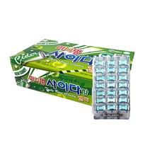 아이캔 맛있는 사이다향 미니멍 캔디 뼈다귀 사탕 10gx30개입 1곽 추억의과자 문방구사탕 스낵 간식 식품, 10g, 1개