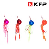 KFP 유동식 타이라바 120g /1+1할인행사/참돔 선상낚시 스커트 헤드, 블루