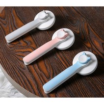 쇼핑의답 강아지 고양이 빗 원터치 브러시 사랑빗 슬리커브러쉬 단모종 장모종 털제거, 그레이