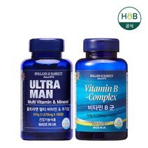 홀랜드앤바렛 울트라맨 100정+비타민 B군 100정, 1개