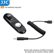 JJC 유선 셔터 릴리스 제어 컨트롤러 케이블 코드 캐논 R10 R7 R5 5D 마크 II IV 6D 850D, 01 S-C1