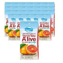 덴마크 테이크얼라이브 블러드오렌지 주스, 80ml, 144개