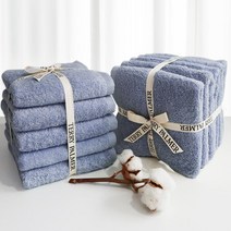 테리파머 무형광 호텔수건 170g 10장 수건세트 40x80 면사 코마사 타올 수건 타월 호텔타올 호텔타월 30수, 코튼블루