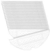 Xiaomi Roborock S7 Plus Maxv T7S 로봇 진공 청소기 용 일회용 걸레 패드 80 팩, [01] White