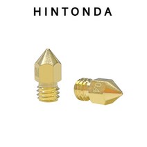 5/10PCS MK8 황동 노즐 0.2MM 압출기 핫 엔드 1.75MM Ender5 CR10S 3D 프린터, 03 0.6mm-1.75_01 5 PCS