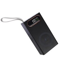 블랙박스보조배터리 전원 은행 상자 이동식 12 셀 배터리 무료 용접 22.5w 15w, 검은색