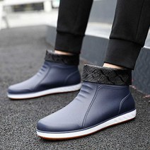 어르신 아버지 신발 남성 캐주얼화 레인 부츠 장화 나들이외출코디 숏 방한화 우화장화 용기모작업화