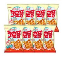 크라운 크로플 과자 58g x 8봉 버터맛 달콤한 와플맛, 상세페이지 참조