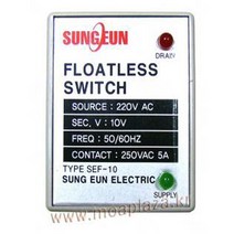 플로트레스 스위치 SEF-10 SEC.V:10V CONTACT : 250VAC 5A SOURCE : 220V AC FLOATLESS SWITCH, 플로트레스릴레이(SEF-10)