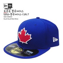 뉴에라 [슈즈네][정품] MLB 어센틱 토론토 블루제이스 얼트 야구모자 류현진모자 사이즈캡 59FIFTY 메이저리그 선수모자