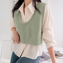 허니 베스트)폴리면원단 조끼 숏기장 크롭기장 뷔스띠에 뷔스티에 조끼베스트 민소매쪼끼 레이어드베스트 연두색 검정색 크림