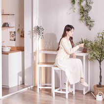 [방문설치] 크라운퍼니쳐 모모 홈바 콘솔 바테이블 800 1000 1200 1400 4colors 4size, 모모 홈바 콘솔 바테이블 1000, 300, 화이트+오크