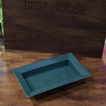 오아시스 플라스틱 수반 -직사각(소) 30x17cm