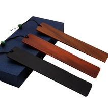 원목 책갈피 우드 북마크 북클립 독서용품 판촉, 브라운