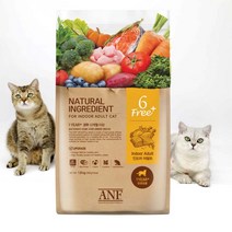 ANF 캣 6FREE + 프리미엄 고양이사료 어덜트 1.8kg
