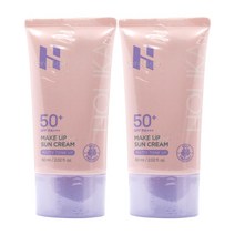 홀리카 메이크업 선크림 60ml+60ml 톤업, 2개, 60ml