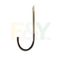 파인앤유 주물옷걸이 J판 모자후크 벽옷걸이