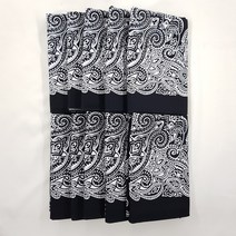 반다나 페이즐리 국산 면 레트로 스카프 헤어밴드 손수건 10장세트