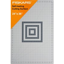 Fiskars 자가 치유 절단 매트 24x36 컷팅 매트 깔판 재단 고무판 칼판, 기본